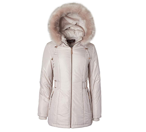 Women Hooded Down Coat - A Birthday Presen for Your Mom in 2021
