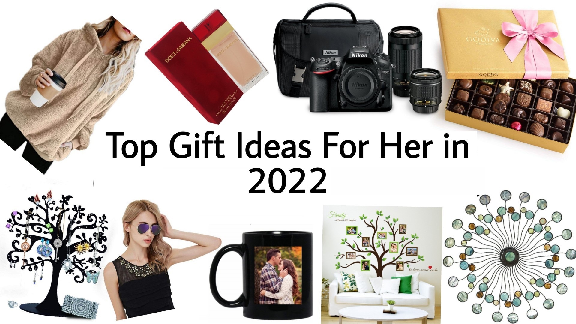 Top 10 Christmas Gifts for Her 2022 | Top 10 Birthday Gifts for Wife 2022
