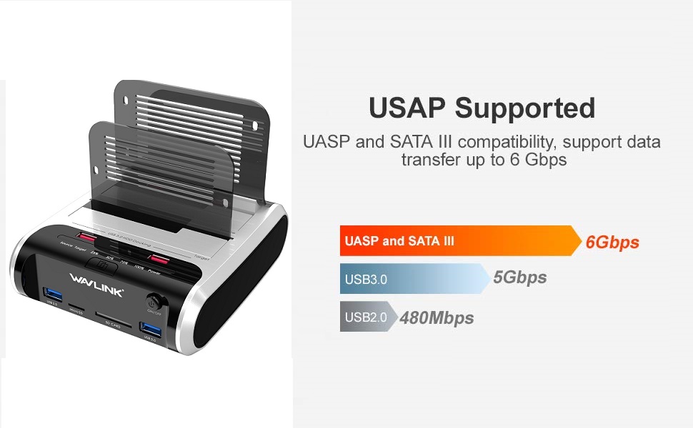 HDD Docking Station 2021 Super Speed 6GBps
