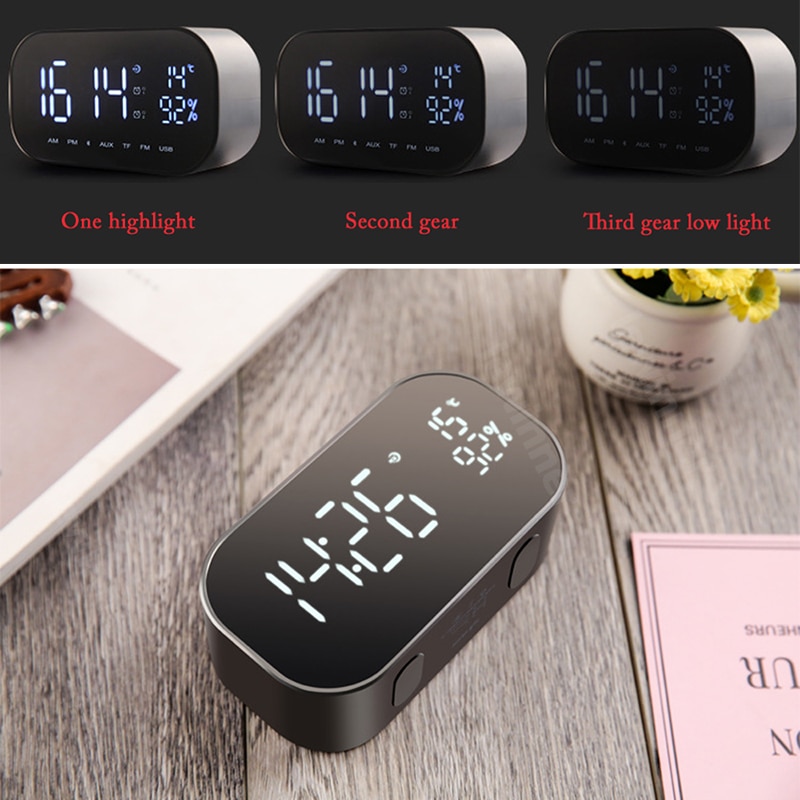 Best Wireless Digital Alarm Clock Bluetooth Speaker 2022