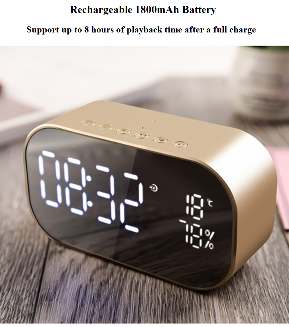 Best Wireless Bluetooth Speaker Clock to buy in 2022