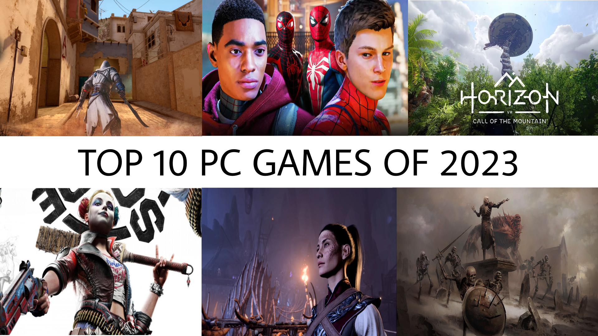 Top 10 PC Games of 2023